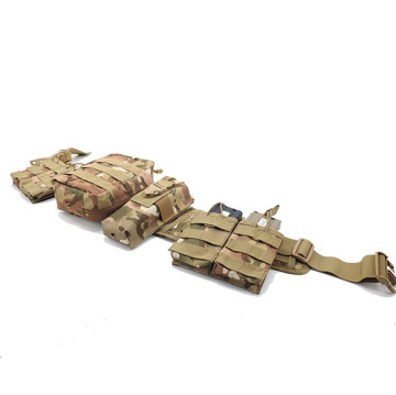 VEKEDA War Belt with Pouch - Complete Tactical War Belt Set