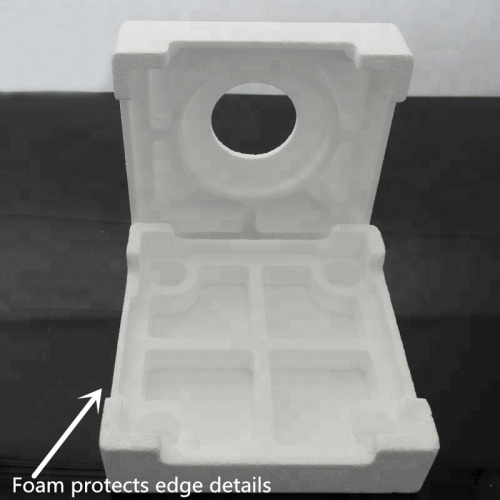 Protecteurs de bord emballés sur mesure CNC emballant un prototype de mousse