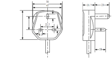 British insert standard plug Insert