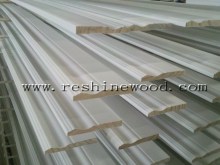Gesso Primed Colonial Wood Moulding