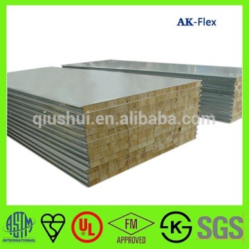 Thermal Insulation and Soundproof Rock Stone Wool Sandwich Panel