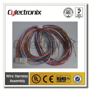 Industrial computer wiring harness