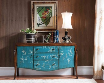 Vintage furniture industrial wooden furniture designs antiquing painted cabinets in blue