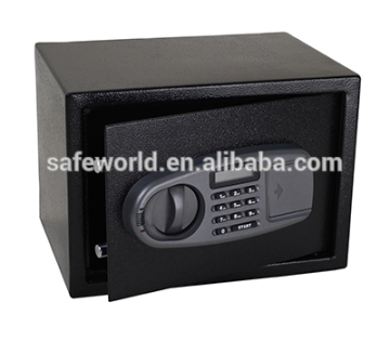 security box security safe with LCD display outside battery compartment