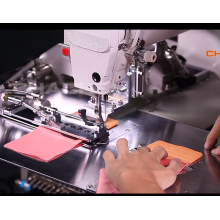 máquina de costura de alça de sutiã