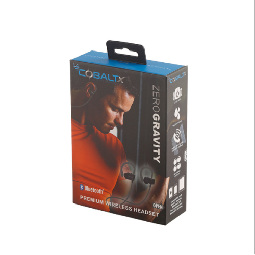 electronic product packaging hanger box for earphone