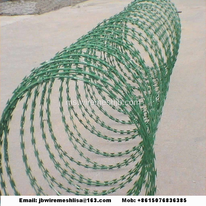 BTO-22 Hot Dipped Galvanized Concertina Razor Wire