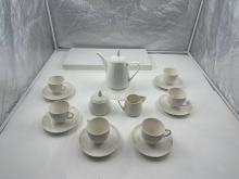 Creative Ceramic Tea Set white