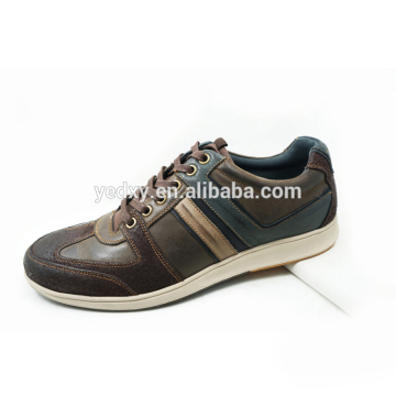 2016 new shoes model man leather casual sport shoe