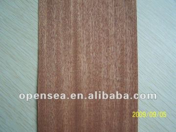 FSC sapeli veneer used for door furniture cabenit and so on