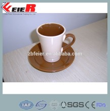 color glazed ceramic coffee mug