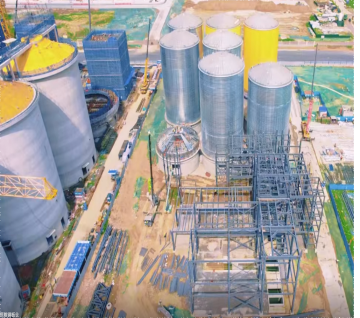 Highly storage capacity finished goods warehouse