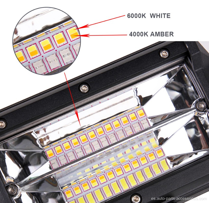 Flash LED Trabajo Luz indicador de parpadeo dual color