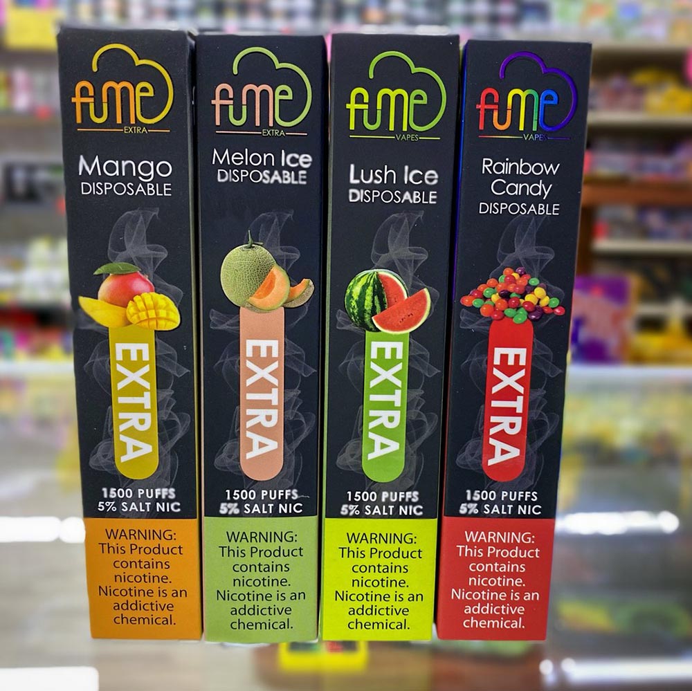 FUME Extra Descartável Vape 1500 puffs atacado