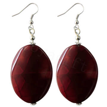 Natural Gemstone Agate Earring