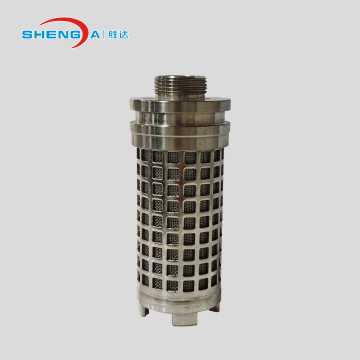 Backflushing Filter with Hydraulic Support