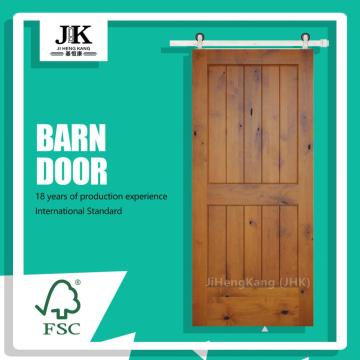 JHK Farmhouse Door Faux Shutter Barn Door