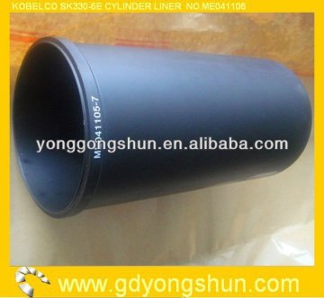 MITSUBISHI 6D16 CYLINDER LINER ,KOBELCO EXCAVATOR ENGINE SPARE PART