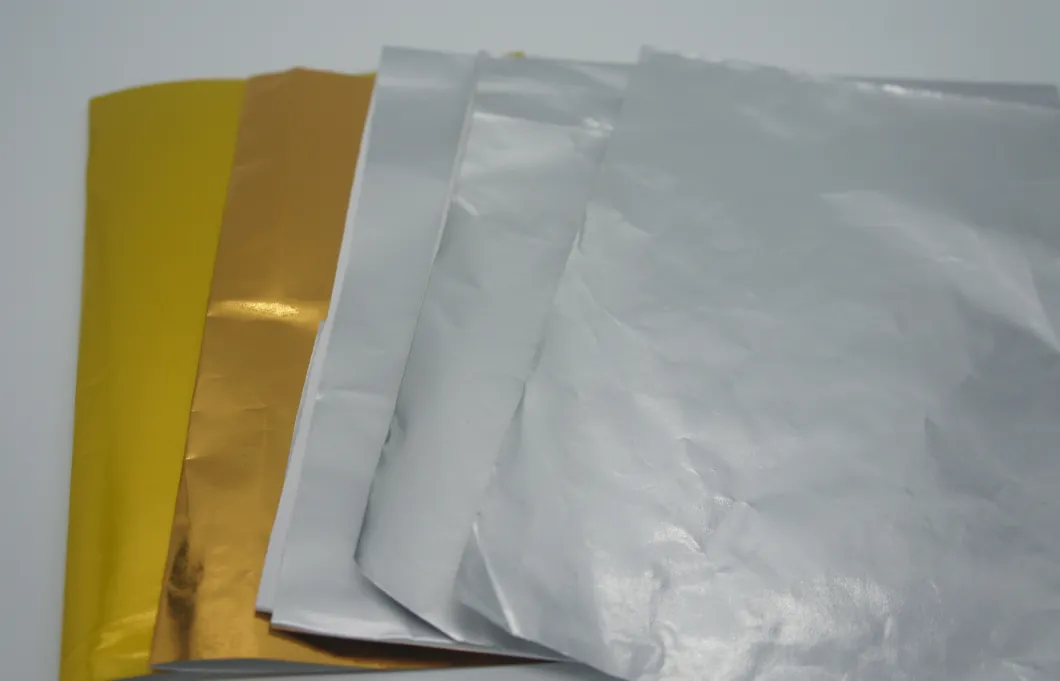 Soft Aluminum Foil Food Wrapping Paper Rolls for Butter Paper