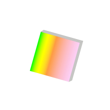 Holographic Plane Grating 40x40mm - Diffraction Grating Factory Manufacture