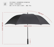 Two double layer golf umbrella XB-0015
