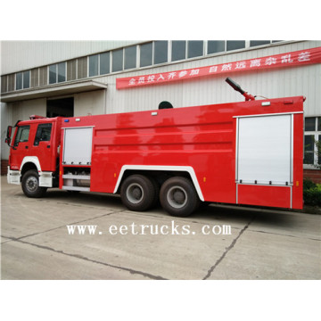 HOWO 16 Ton Dry Powder Fire Trucks