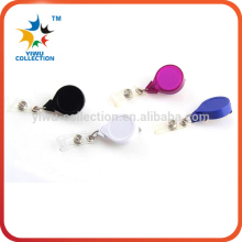 Matt Color Round Plastic Badge Holder