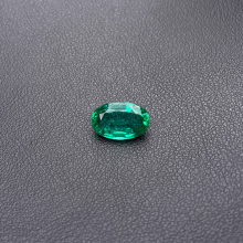 Natural Green Emeralds Standard Oval Zambian Emeralds
