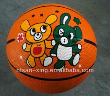 Cheap Standard Rubber Basketball