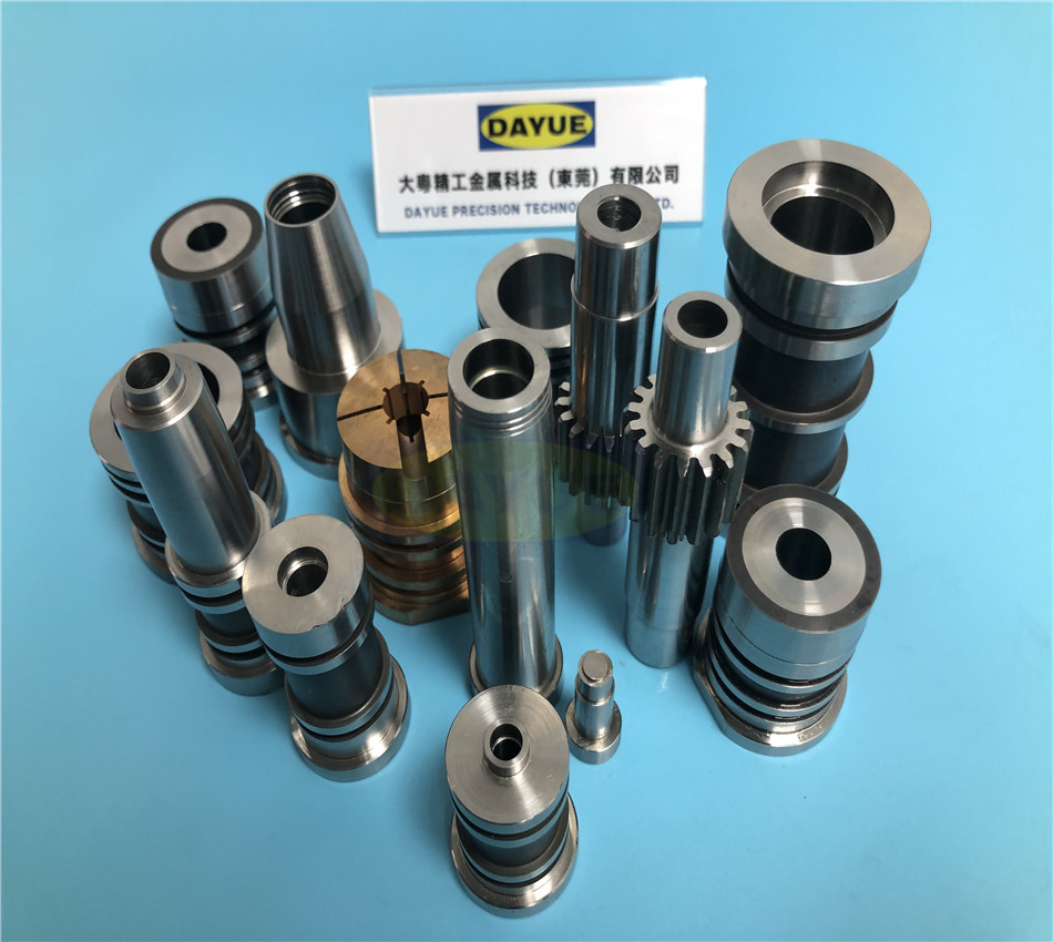 Injection mold components Threaded pins and Fine pins