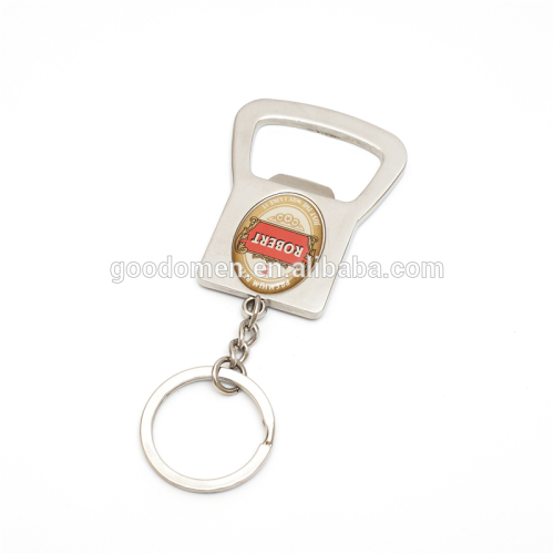 Wholesale cheap Custom beer bottle opener keychain