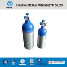 High Quality Small Portable 25E Valve Medical Oxygen Aluminum Gas Bottles