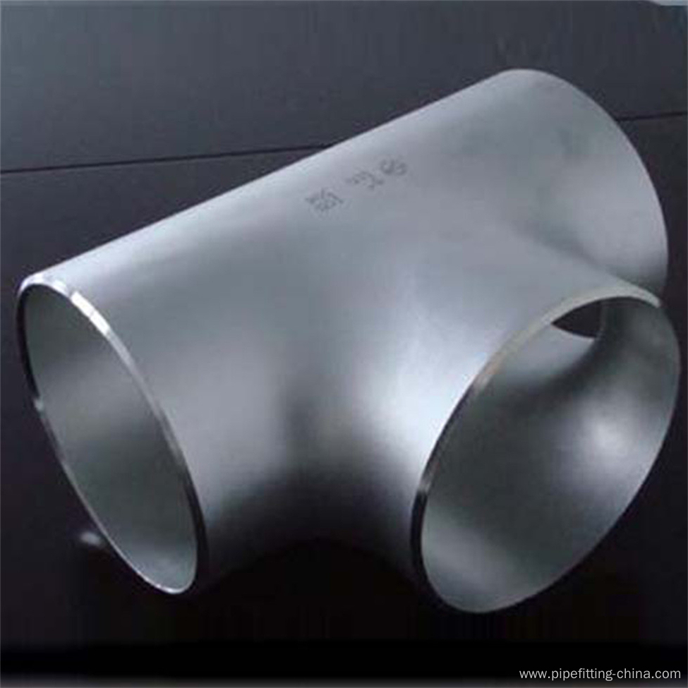 SS304 Stainless Steel Bw Seamless Equal Tee