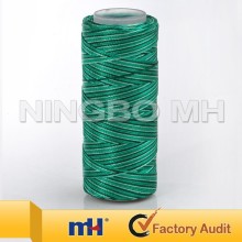 Polyester variegated machine embroidery thread