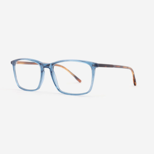 Super thin Full rim Square Acetate Male's Frames