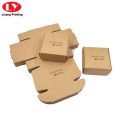 Foldable Kraft Paper Soap Box Shipping