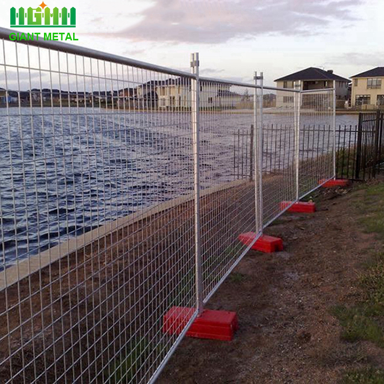 Australia Standard Temporary Removable Fencing Construction