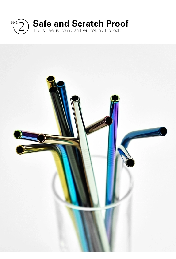 Stainless Steel Straw for Wedding Supplies