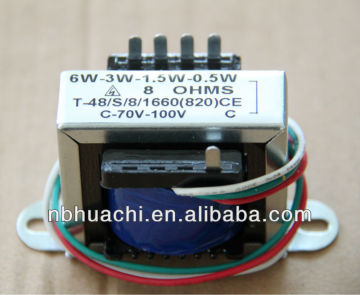 OEM variety of specifications transformers used for audio