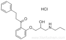 1-Propanone,1-[2-[2-hydroxy-3-(propylamino)propoxy]phenyl]-3-phenyl-, hydrochloride (1:1) CAS 34183-22-7