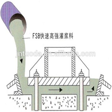 dry powder grout building model materials