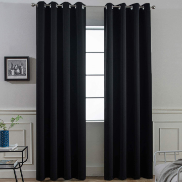 Black Blackout Curtains for Bedroom