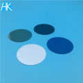 mirror polished blue green zirconia ceramic wafer disc