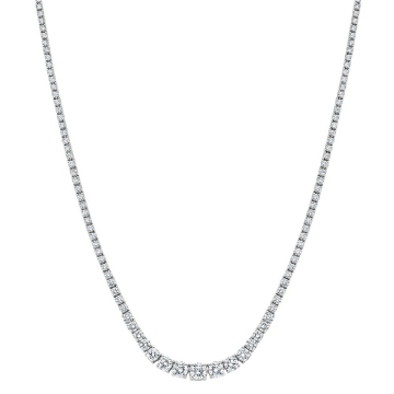 Elegant Lab Diamond Necklace by Tiffany & Co