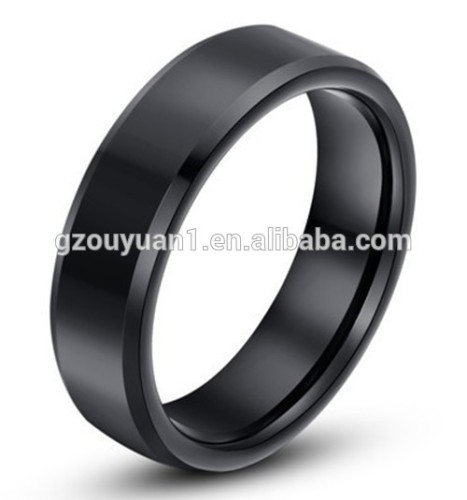 Black Tungsten ring, tungsten carbide ring