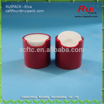 aluminum disc cap, 24/410 cosmetic disc cap, colorful aluminum disc cap