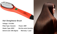 Hot Ionic Function Hair Straightening Brush