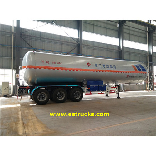 59100 Litres 3 Axle LPG Trailer Tanks