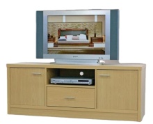 Antique Durable Wooden TV Stand for Hostel Design