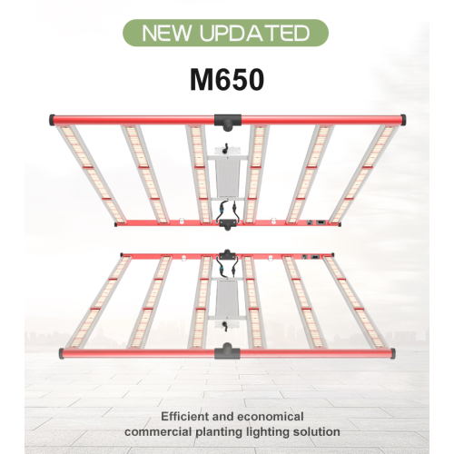 VEG Bloom LED Grow Lights Full Spectrum 650W